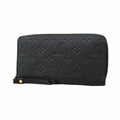 Louis Vuitton Wallet Monogram Empreinte Zippy Noir