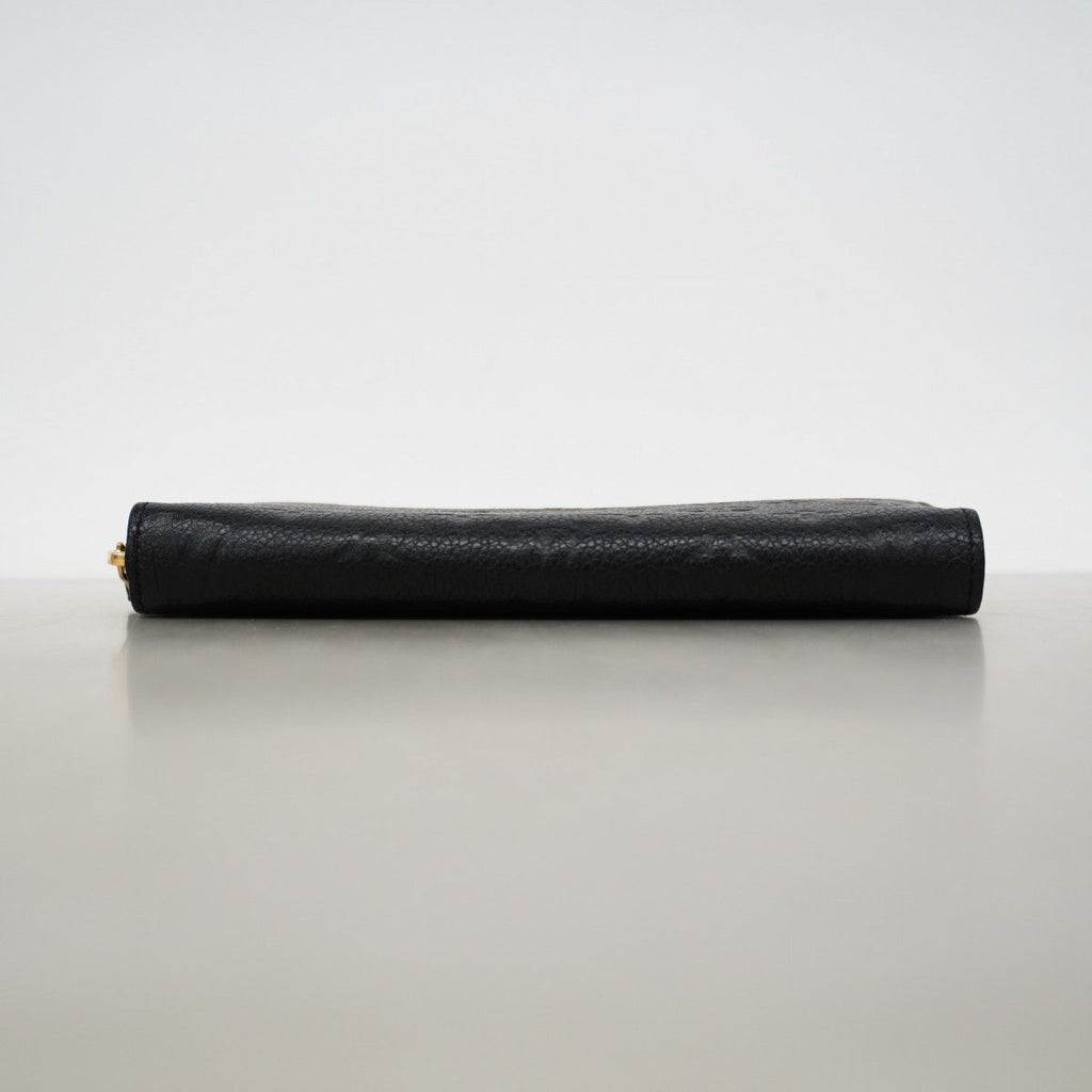 Louis Vuitton Wallet Monogram Empreinte Zippy Noir — view 3