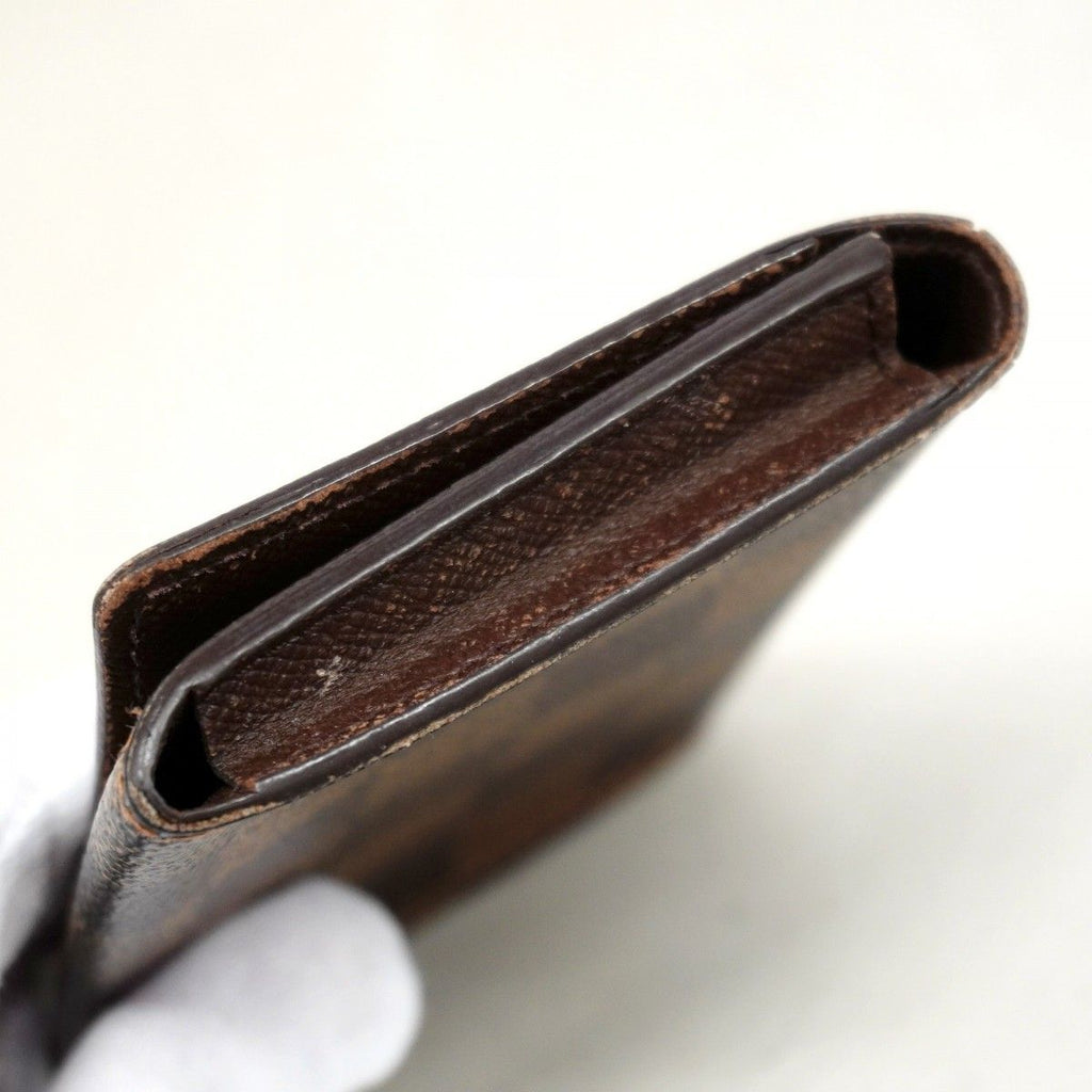 Louis Vuitton Business Card Holder Damier Ebene — view 8