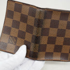 Louis Vuitton Business Card Holder Damier Ebene — view 9