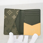 Louis Vuitton Card Case Monogram Surplus Organizer de Poche Khaki — view 4