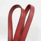 Gucci Chain Tote GG Marmont Leather Red Gold — view 9