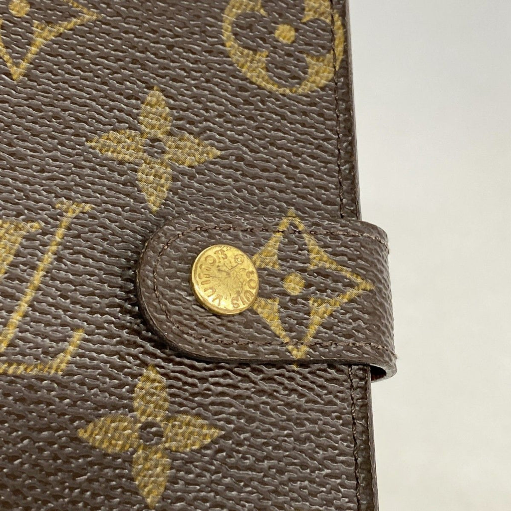 Louis Vuitton Notebook Cover Monogram Agenda PM Brown — view 7