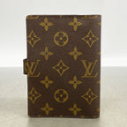 Louis Vuitton Notebook Cover Monogram Agenda PM Brown — view 8