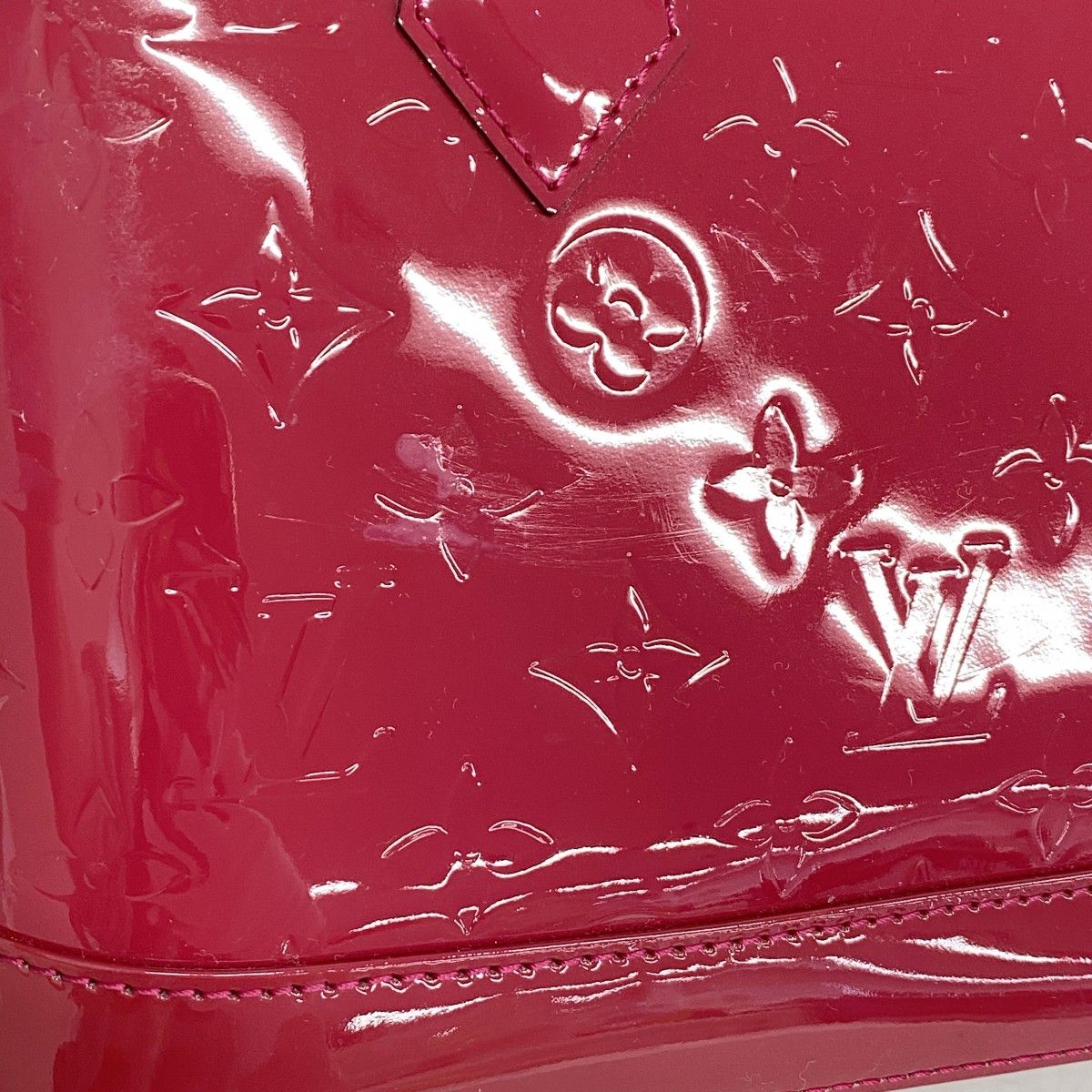 Louis Vuitton Handbag Vernis Alma BB Rose Indien 2-Way — view 7