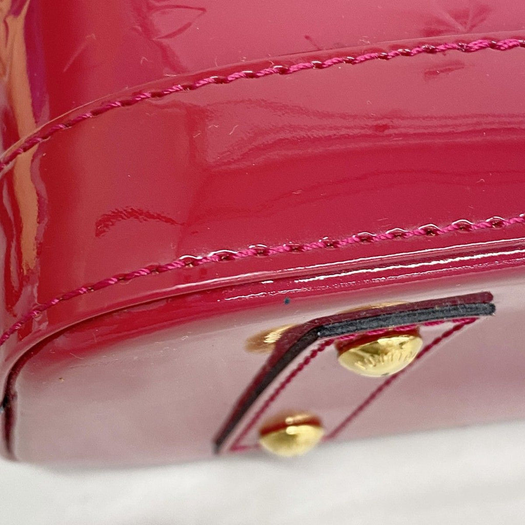 Louis Vuitton Handbag Vernis Alma BB Rose Indien 2-Way — view 6