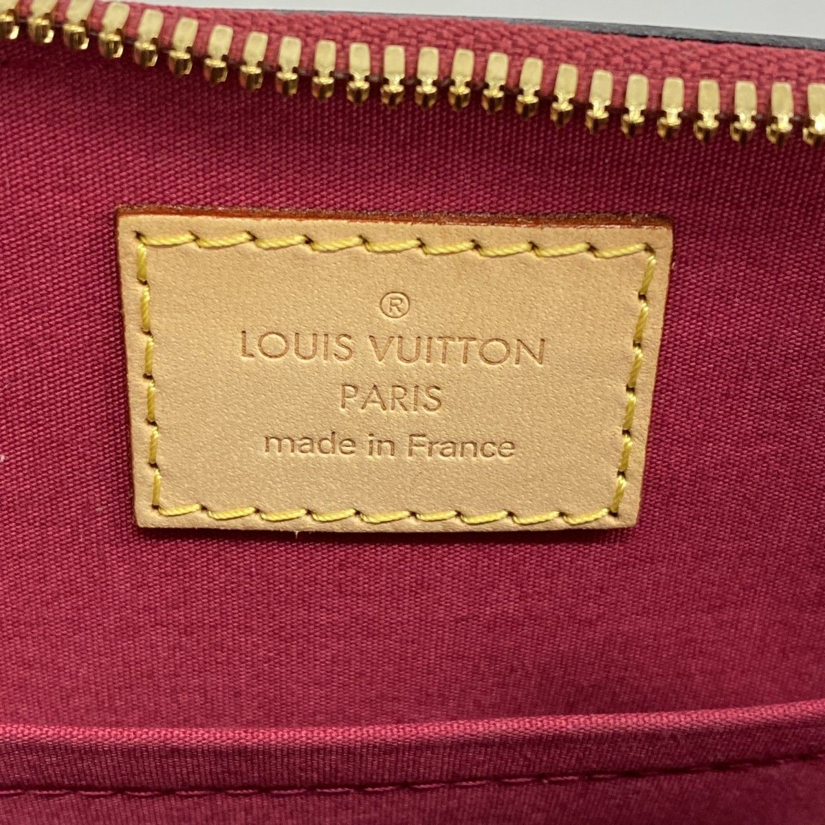 Louis Vuitton Handbag Vernis Alma BB Rose Indien 2-Way — view 5