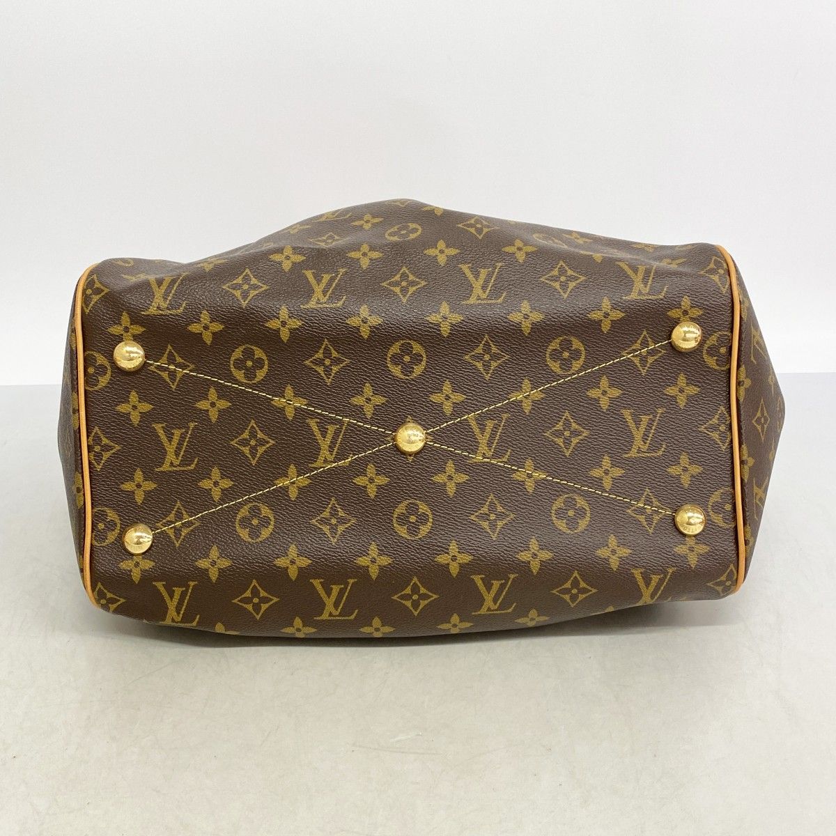 Louis Vuitton Shoulder Bag Monogram Tivoli GM Brown — view 3