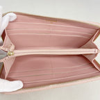 Chanel Wallet Quilted Caviar Leather Pink Champagne Gold — view 3