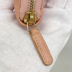 Chanel Wallet Quilted Caviar Leather Pink Champagne Gold — view 7