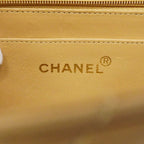 Chanel Shoulder Bag Deca Quilted Lambskin Beige Gold — view 5