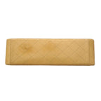 Chanel Shoulder Bag Deca Quilted Lambskin Beige Gold — view 3