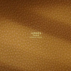Hermes Handbag Picotin Lock MM Taurillon Clemence Biscuit Gold — view 5