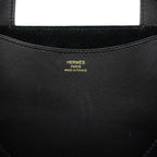 Hermes Handbag in the Loop 23 Taurillon Clemence Swift Black Gold — view 5