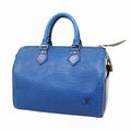 Louis Vuitton Handbag Epi Speedy 25 Toledo Blue