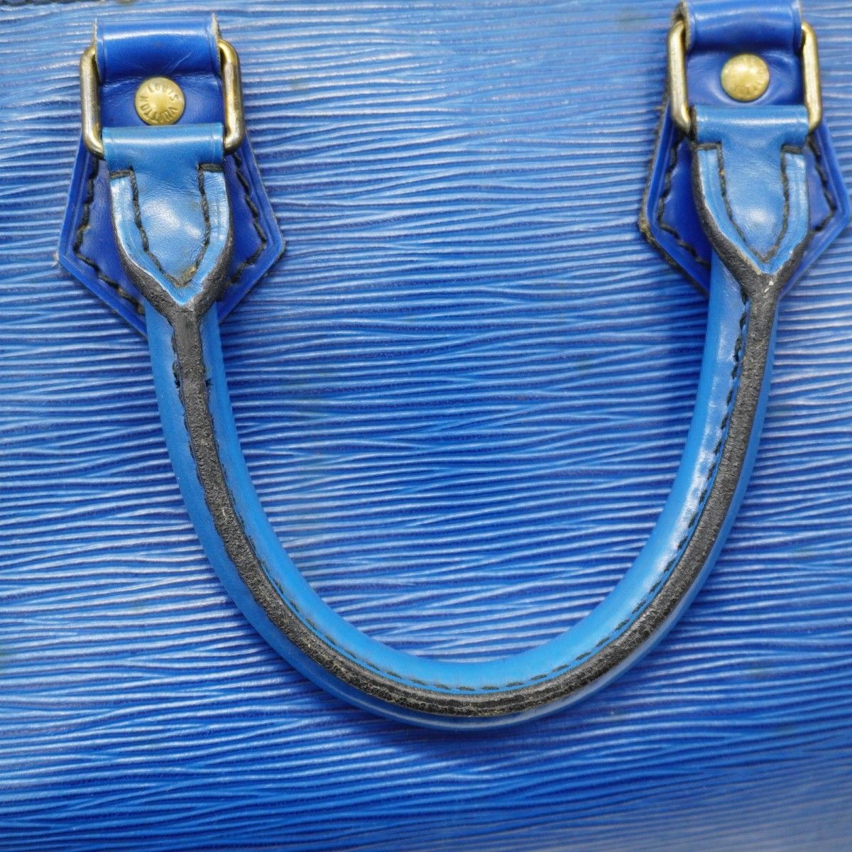 Louis Vuitton Handbag Epi Speedy 25 Toledo Blue — view 9
