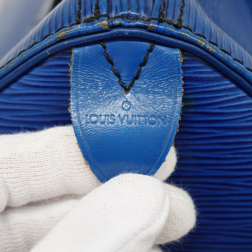 Louis Vuitton Handbag Epi Speedy 25 Toledo Blue — view 5