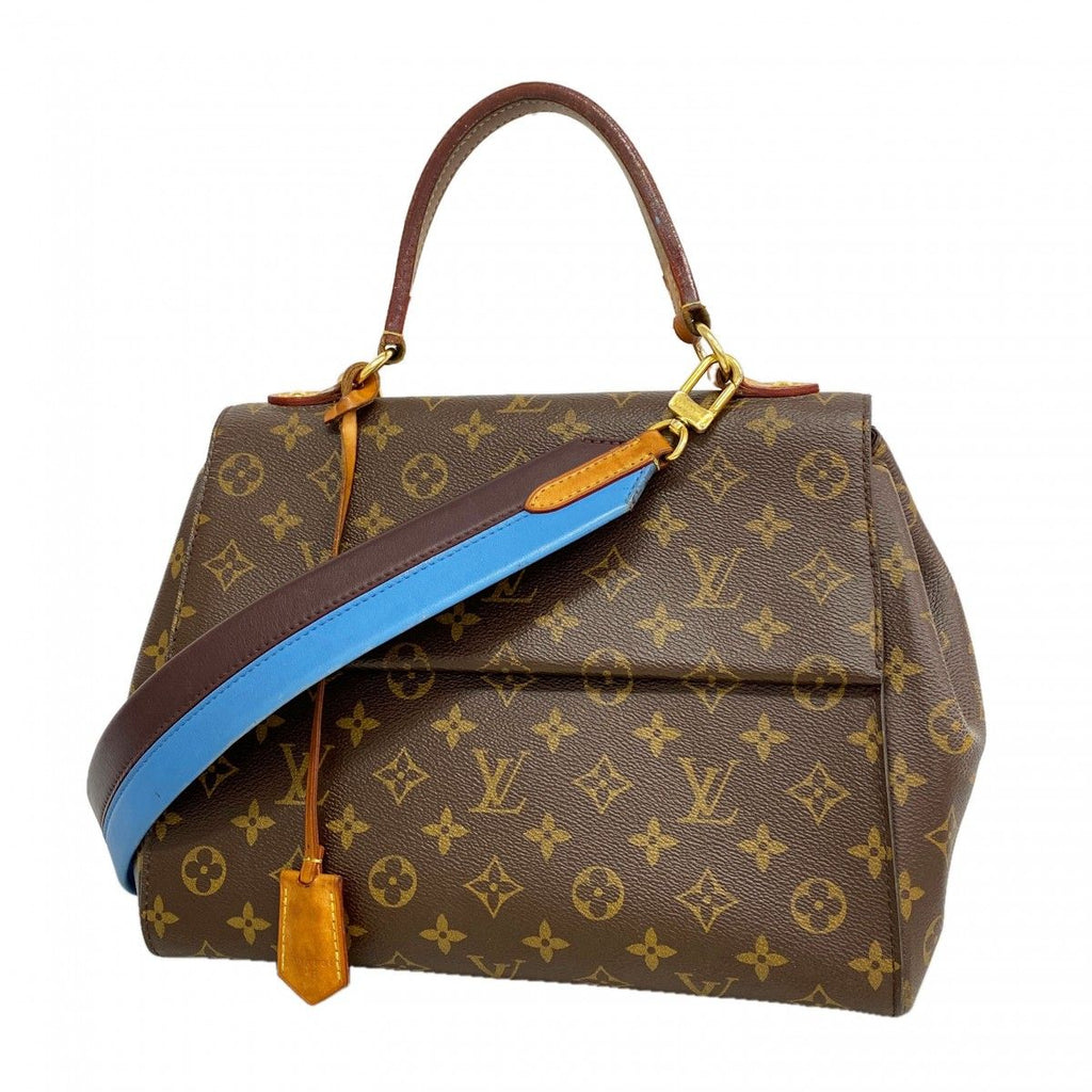 Louis Vuitton Handbag Monogram Cluny MM Brown 2-Way