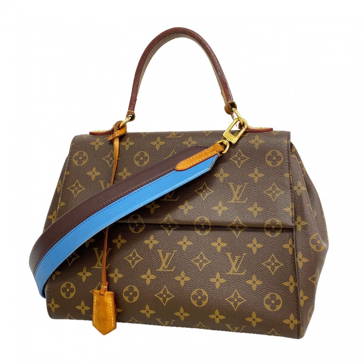 Louis Vuitton Handbag Monogram Cluny MM Brown 2-Way