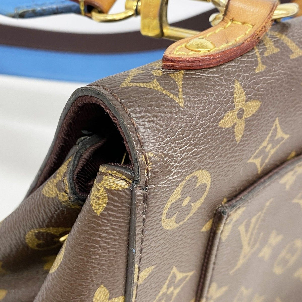 Louis Vuitton Handbag Monogram Cluny MM Brown 2-Way — view 9