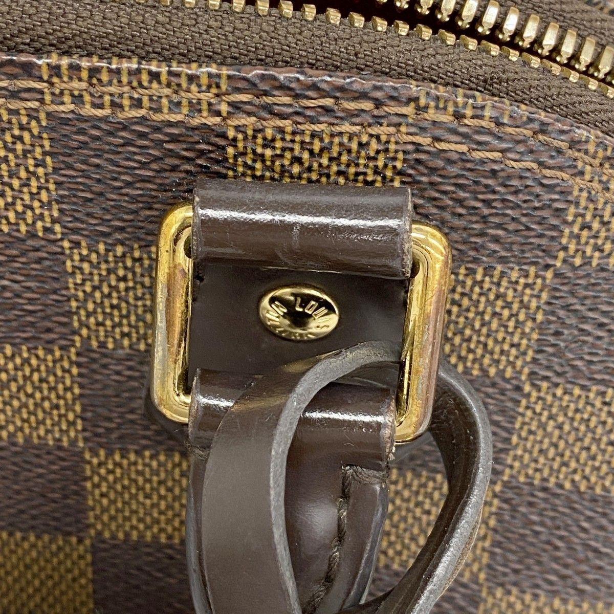 Louis Vuitton Handbag Damier Alma BB Ebene 2-Way — view 8