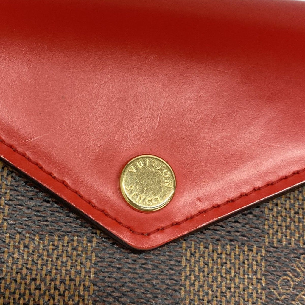 Louis Vuitton Trifold Wallet Damier Portefeuille Zoe Coquelicot — view 7