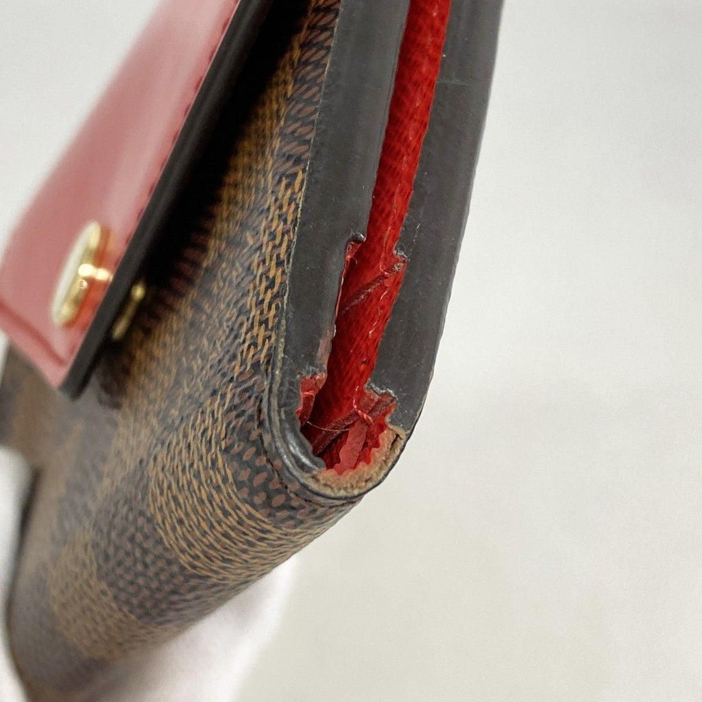 Louis Vuitton Trifold Wallet Damier Portefeuille Zoe Coquelicot — view 5