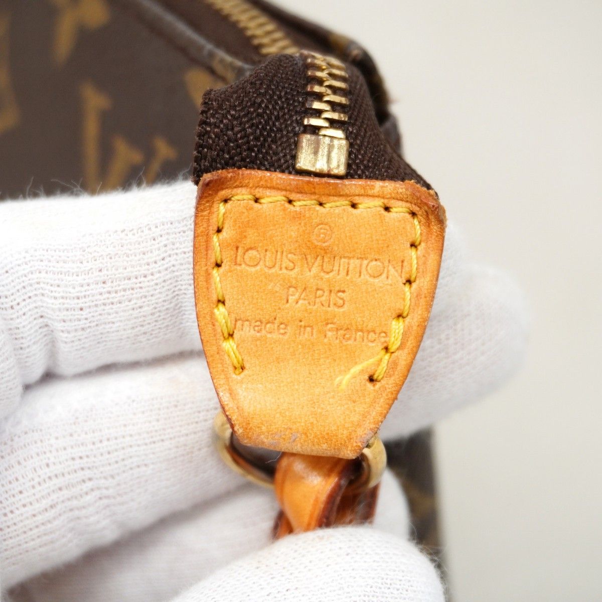 Louis Vuitton Pouch Monogram Pochette Brown — view 5