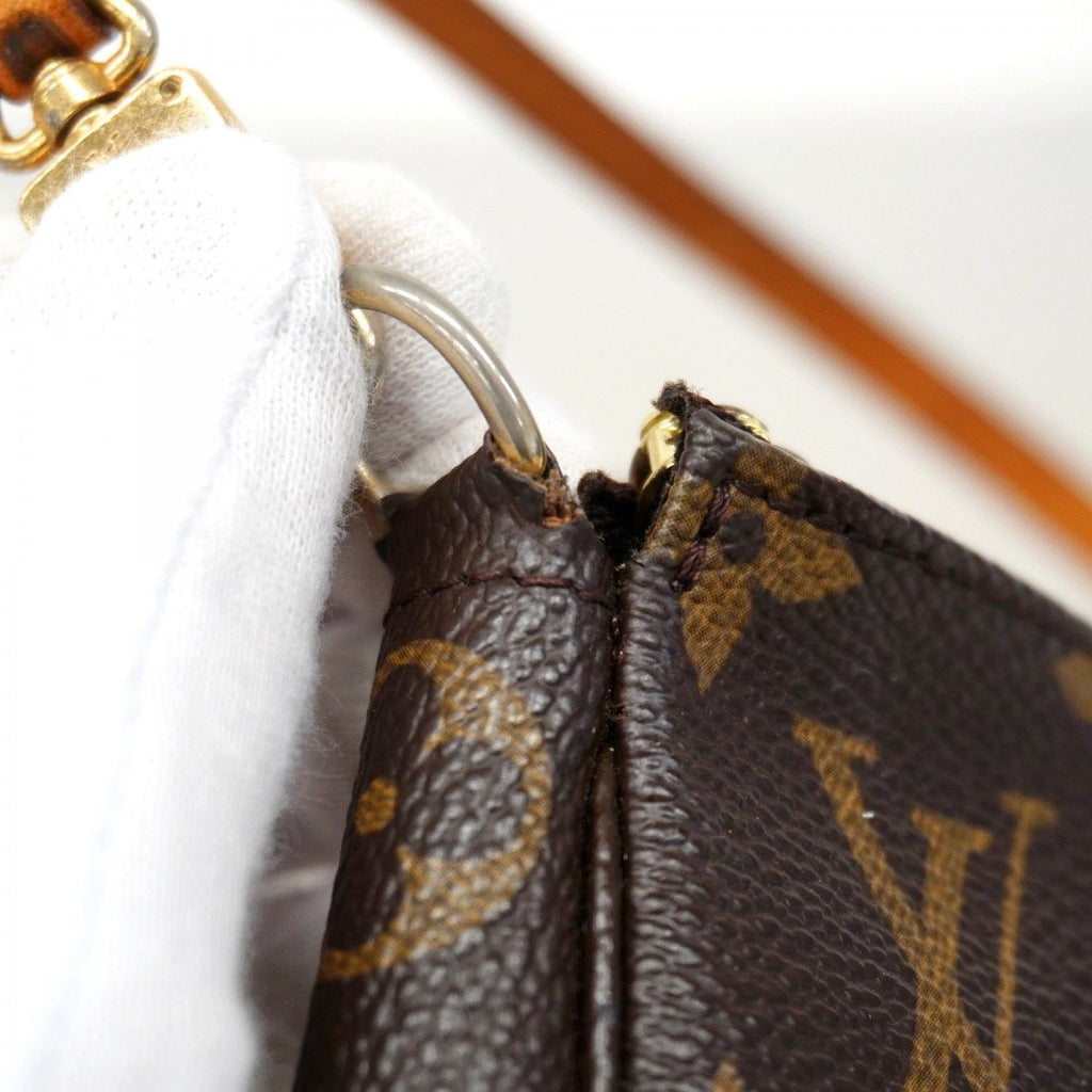 Louis Vuitton Pouch Monogram Pochette Brown — view 8