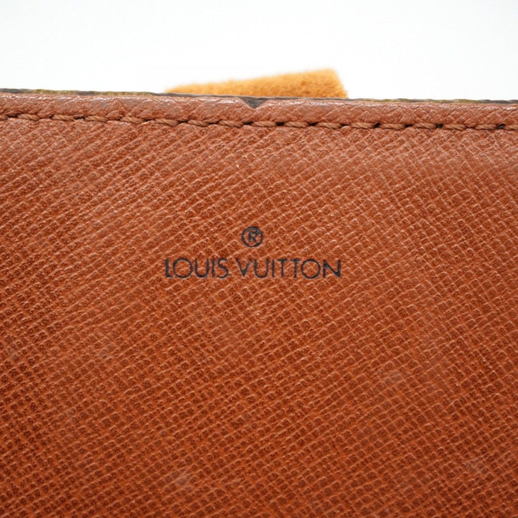 Louis Vuitton Shoulder Bag Monogram Cartouchiere GM Brown — view 5