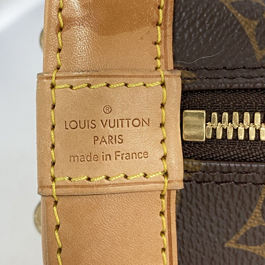 Louis Vuitton Handbag Monogram Alma BB Brown 2-Way — view 5