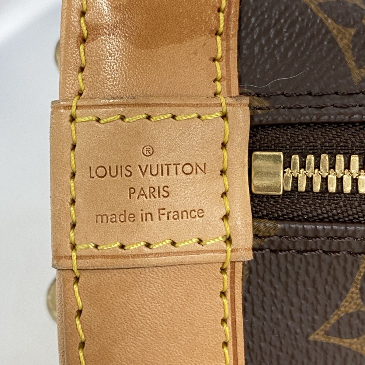 Louis Vuitton Handbag Monogram Alma BB Brown 2-Way — view 5