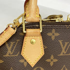 Louis Vuitton Handbag Monogram Alma BB Brown 2-Way — view 7
