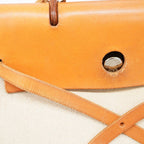 Hermes Backpack Herbag a Dos PM Toile Ash Natural Silver — view 8