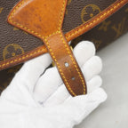 Louis Vuitton Shoulder Bag Monogram Sologne Brown — view 9