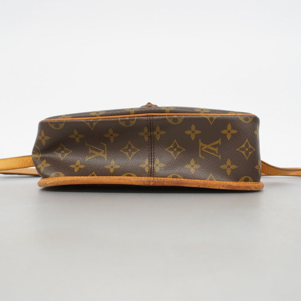 Louis Vuitton Shoulder Bag Monogram Sologne Brown — view 3