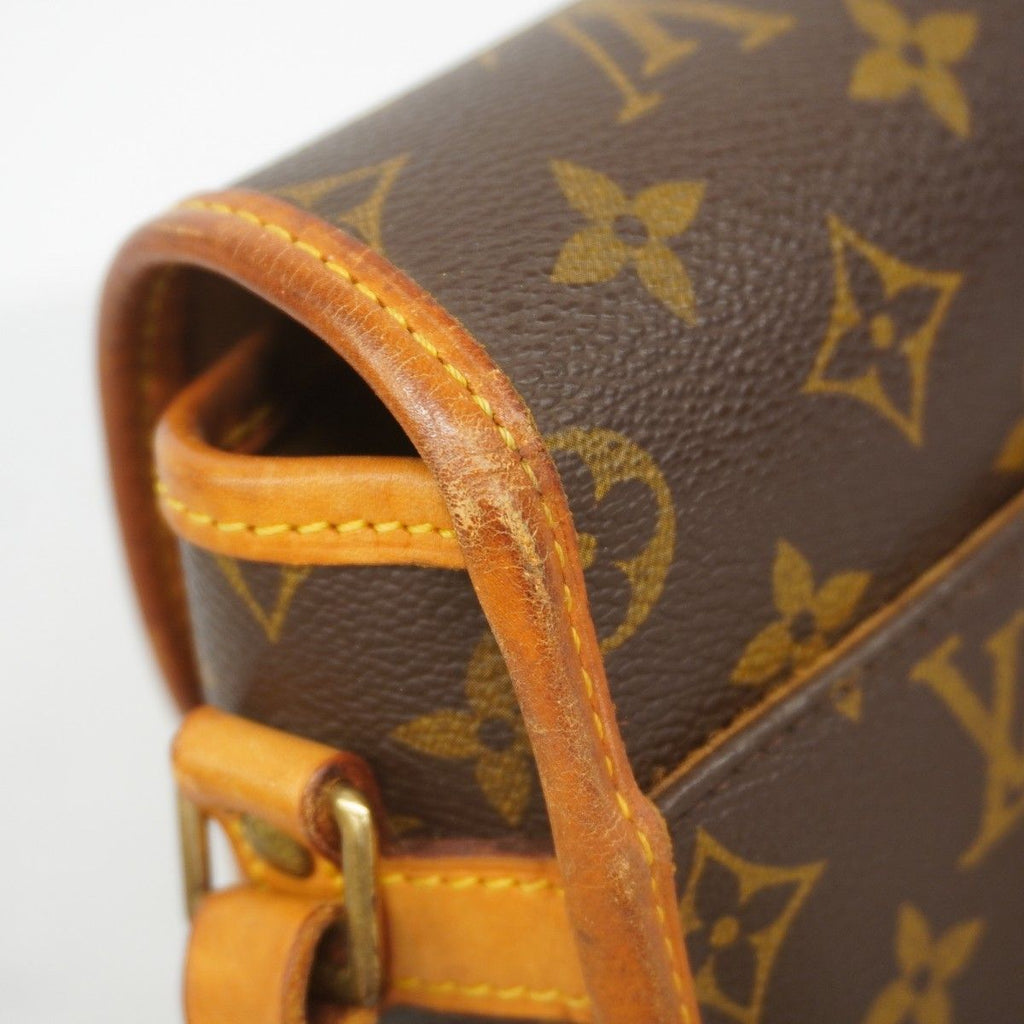 Louis Vuitton Shoulder Bag Monogram Sologne Brown — view 7