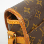 Louis Vuitton Shoulder Bag Monogram Sologne Brown — view 7