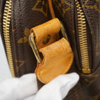 Louis Vuitton Shoulder Bag Monogram Reporter GM Brown — view 9