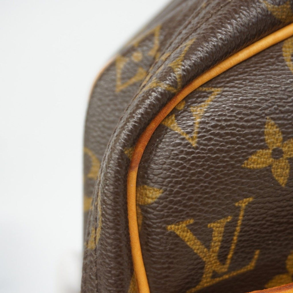 Louis Vuitton Shoulder Bag Monogram Reporter GM Brown — view 7