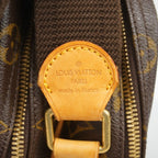 Louis Vuitton Shoulder Bag Monogram Reporter GM Brown — view 5