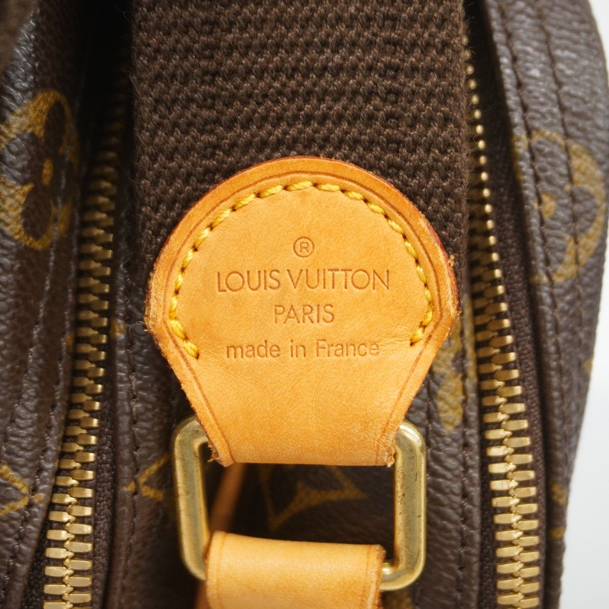 Louis Vuitton Shoulder Bag Monogram Reporter GM Brown — view 5