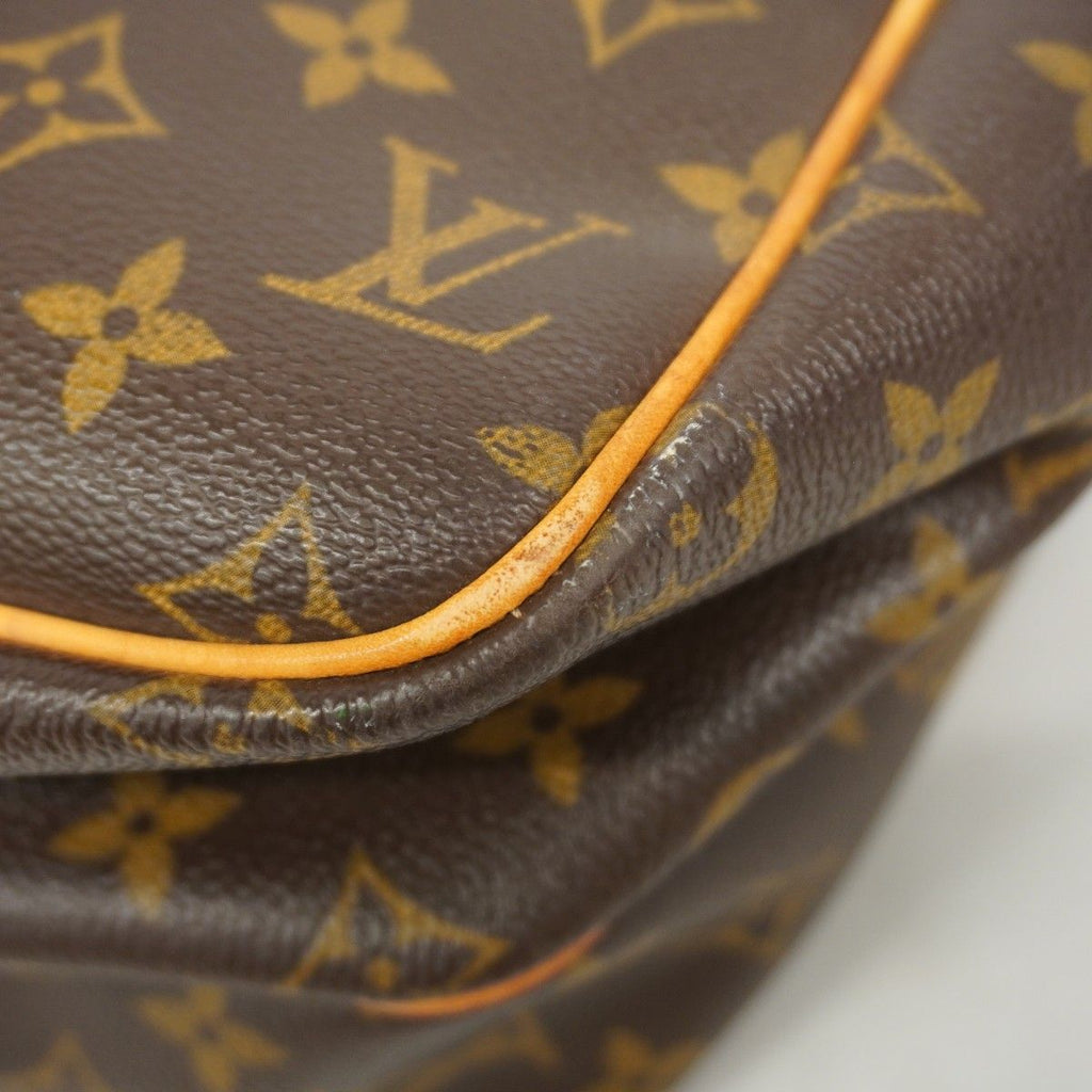 Louis Vuitton Shoulder Bag Monogram Reporter GM Brown — view 6