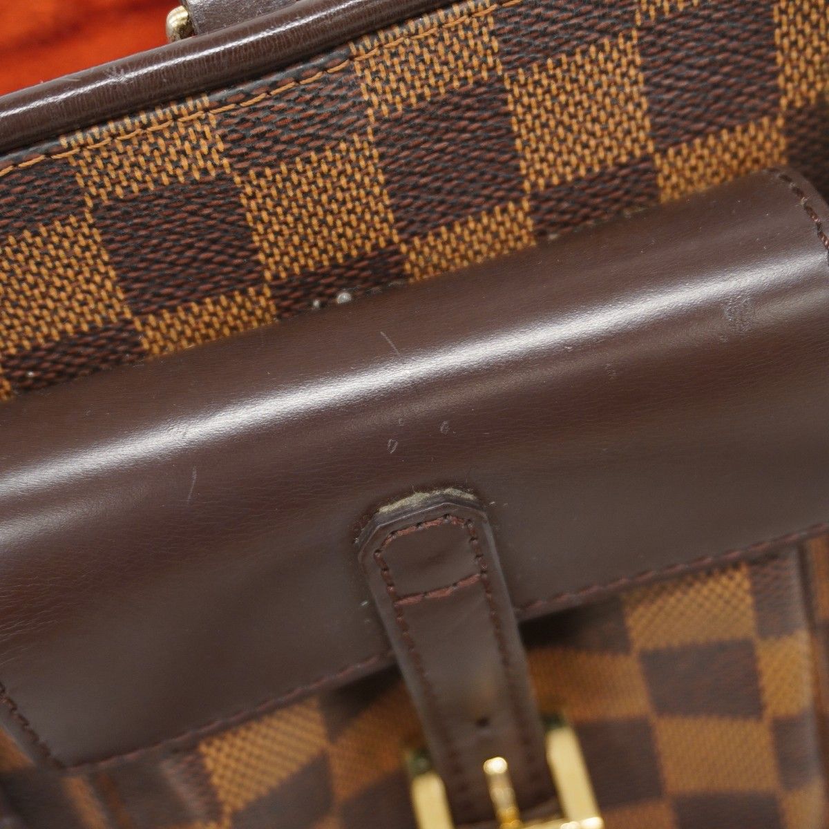Louis Vuitton Handbag Damier Manosque PM Ebene — view 8