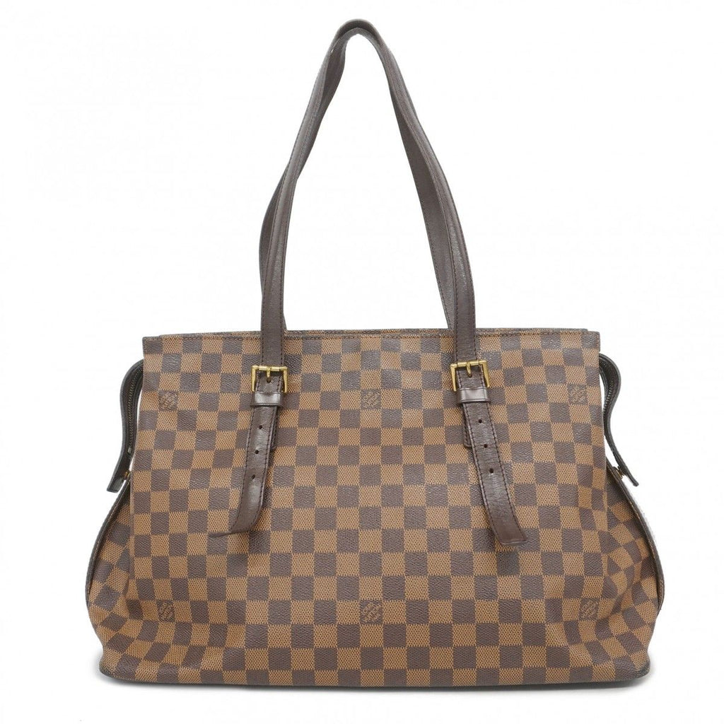 Louis Vuitton Shoulder Bag Damier Chelsea Ebene