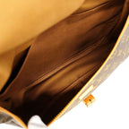 Louis Vuitton Shoulder Bag Monogram Saumur 35 Brown — view 4