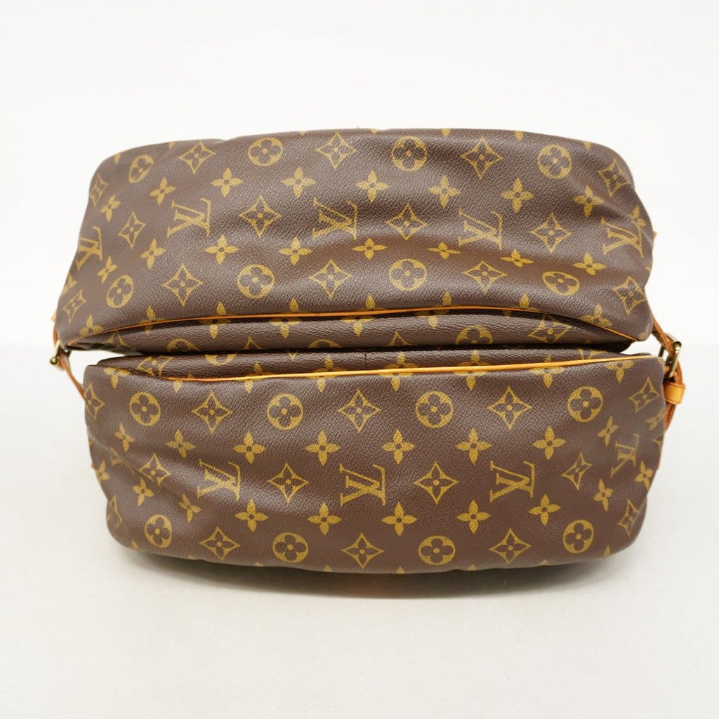 Louis Vuitton Shoulder Bag Monogram Saumur 35 Brown — view 3