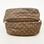 Louis Vuitton Shoulder Bag Monogram Saumur 35 Brown — view 3