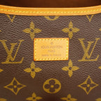 Louis Vuitton Shoulder Bag Monogram Saumur 35 Brown — view 5