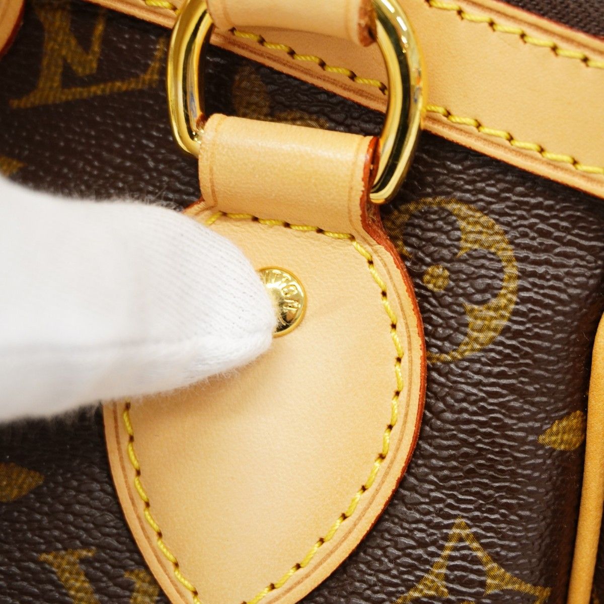Louis Vuitton Handbag Monogram Tivoli PM Brown — view 8